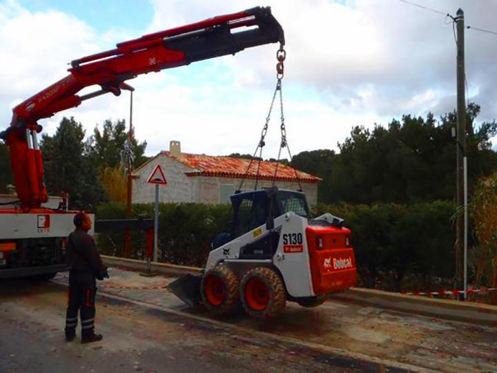 Levage d'engins Aix-en-Provence