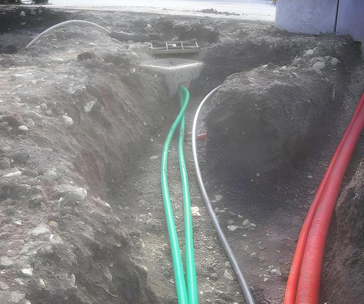 Pose de réseaux d'électricité et d'eau Aix-en-Provence